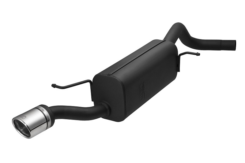 Auspuff Audi A1 RVS eindstuk 90mm rond