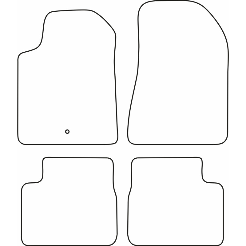 Set velour car mats  Alfa Romeo Giulietta 2010-2014