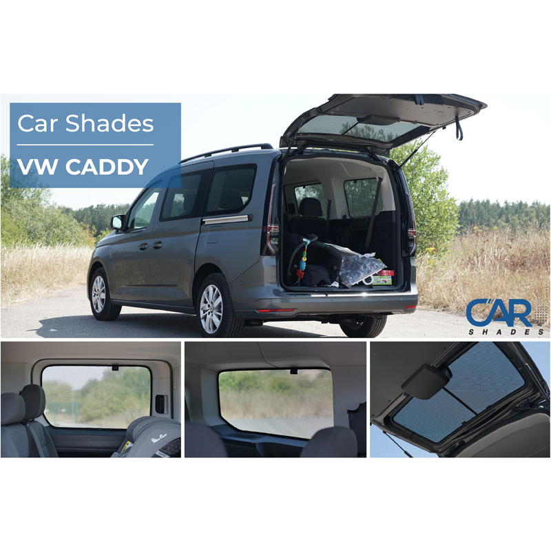 Set Car Shades  Volkswagen Caddy V Maxi 2020- (6-pieces)