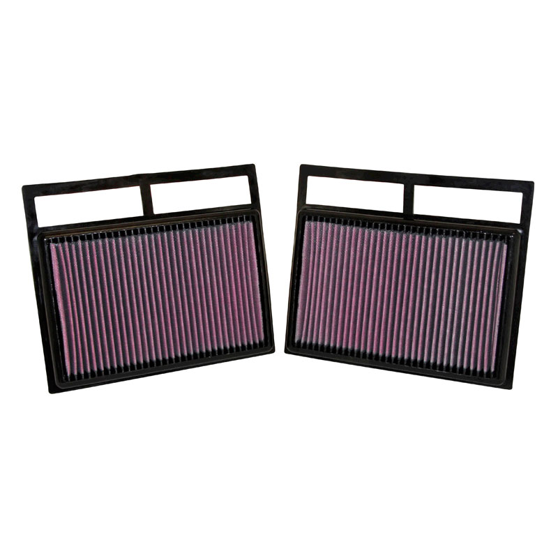 K&N Replacement Air Filter  Mercedes-Benz CL600/ CL65 / G65 AMG 2012-2017 / S600 / S65 AMG 2003-2017 / SL600 / SL65 AMG 2004-2017 / S600 / S 65 AMG / S650 Maybach 2015- / C180 2018- (set of 2) (33-2412)