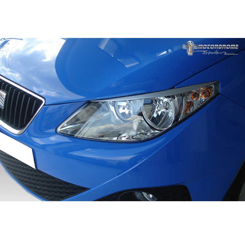 Head Light Spoilers  Seat Ibiza 6J 3/5-doors & ST 2008-2017 (ABS)
