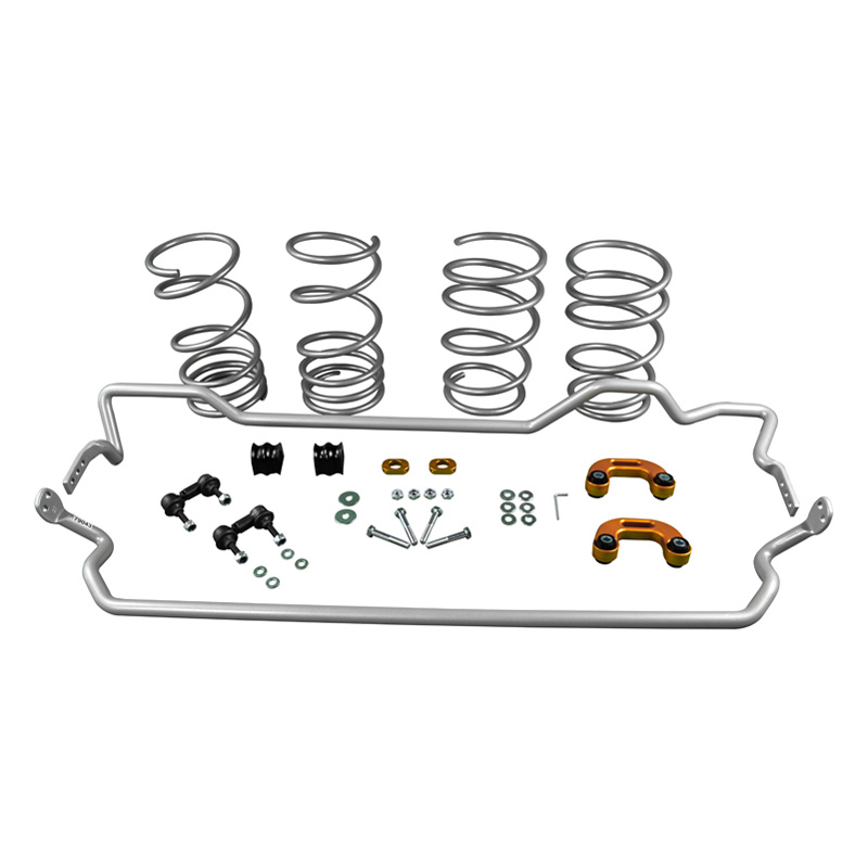 Whiteline Grip Series 1 Stabiliser Bar and Lowering Spring Vehicle Kit  Subaru Impreza Sedan GD/Hatchback 4WD 2002-2007