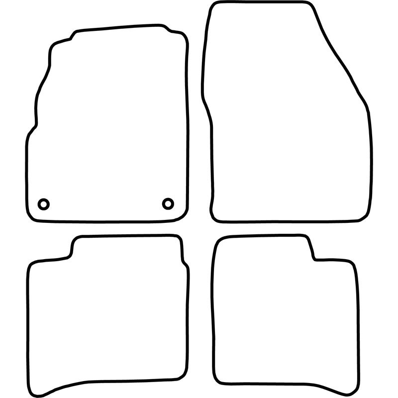 Set car mats  Daihatsu Applause 1989-2001