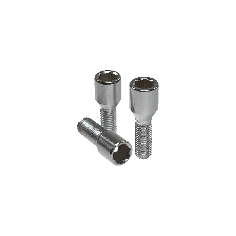 Wheel bolt M14x1.50 - HEX (allan key) - Conical - Length 28mm