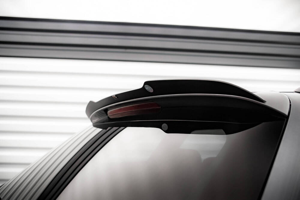 Spoiler passend voor Audi A4 S-Line / S4 Avant B8 FL Maxton Glans Zwart
