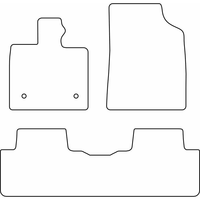 Set car mats  BYD SEAL U Electric 2024- excl. Hybrid