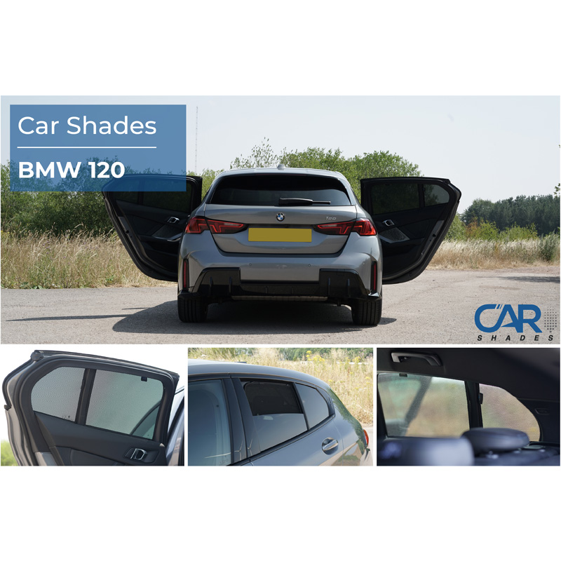 Set Car Shades (rear side doors)  BMW 1-Series F70 5-doors 2024- (4-pieces)