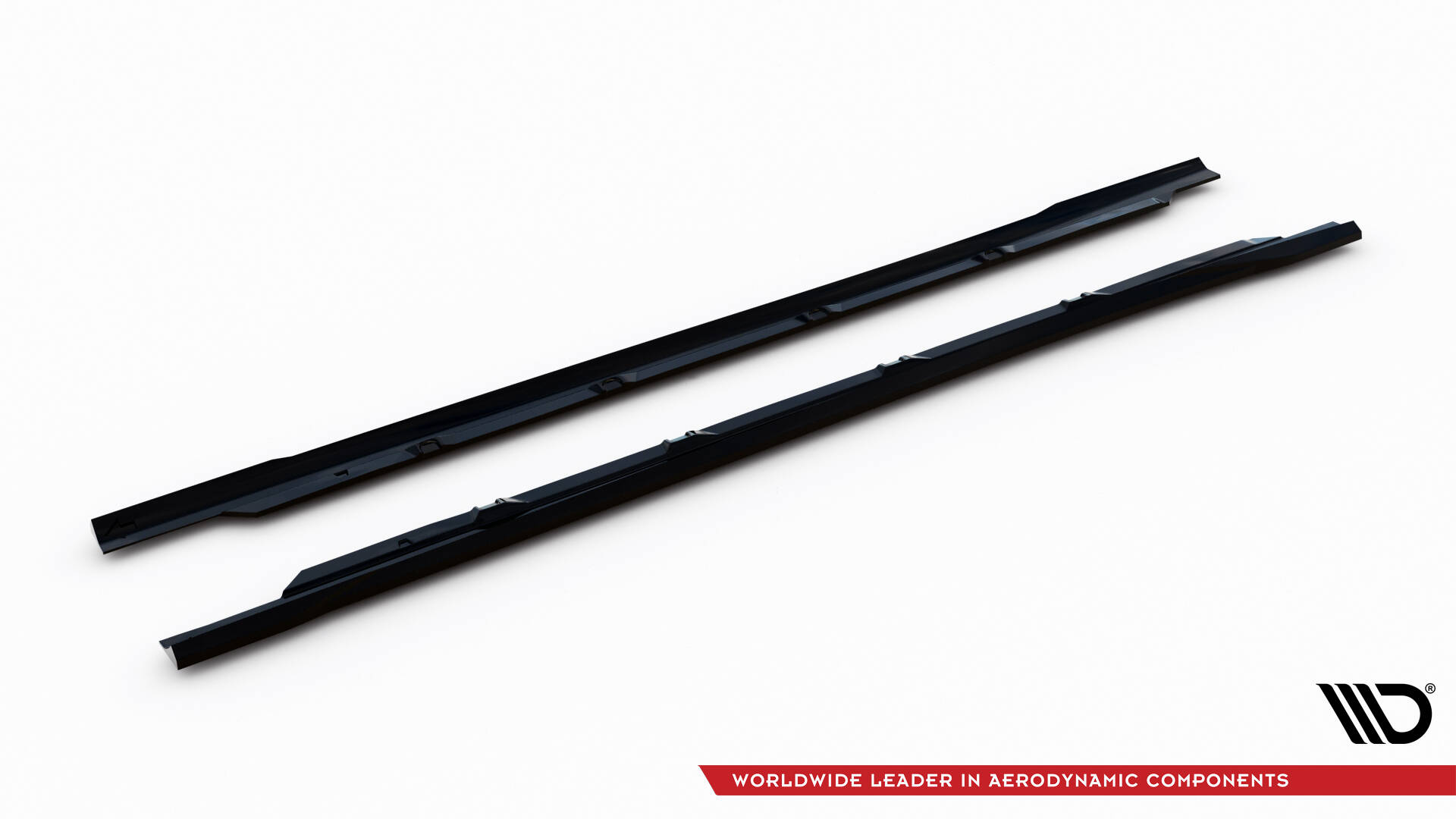 Zijskirts Ford Focus Vignale MK4 Maxton Glanzend zwart