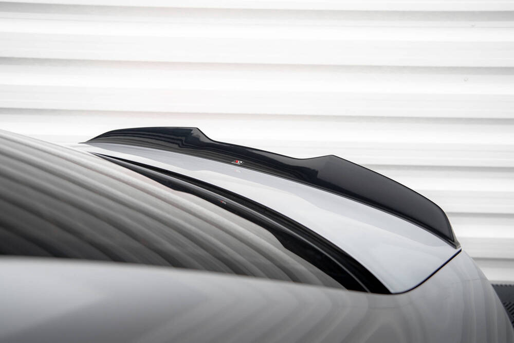 Spoiler passend voor Audi A3 / S3 / RS3 Limousine 8V Maxton Glans Zwart