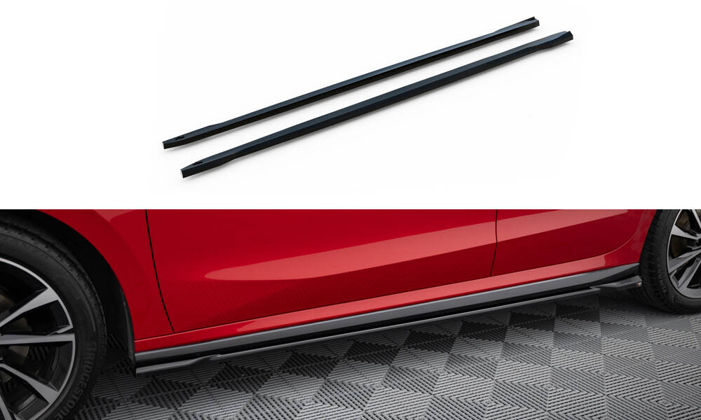 Zijskirts passend voor Skoda Fabia Monte Carlo MK4