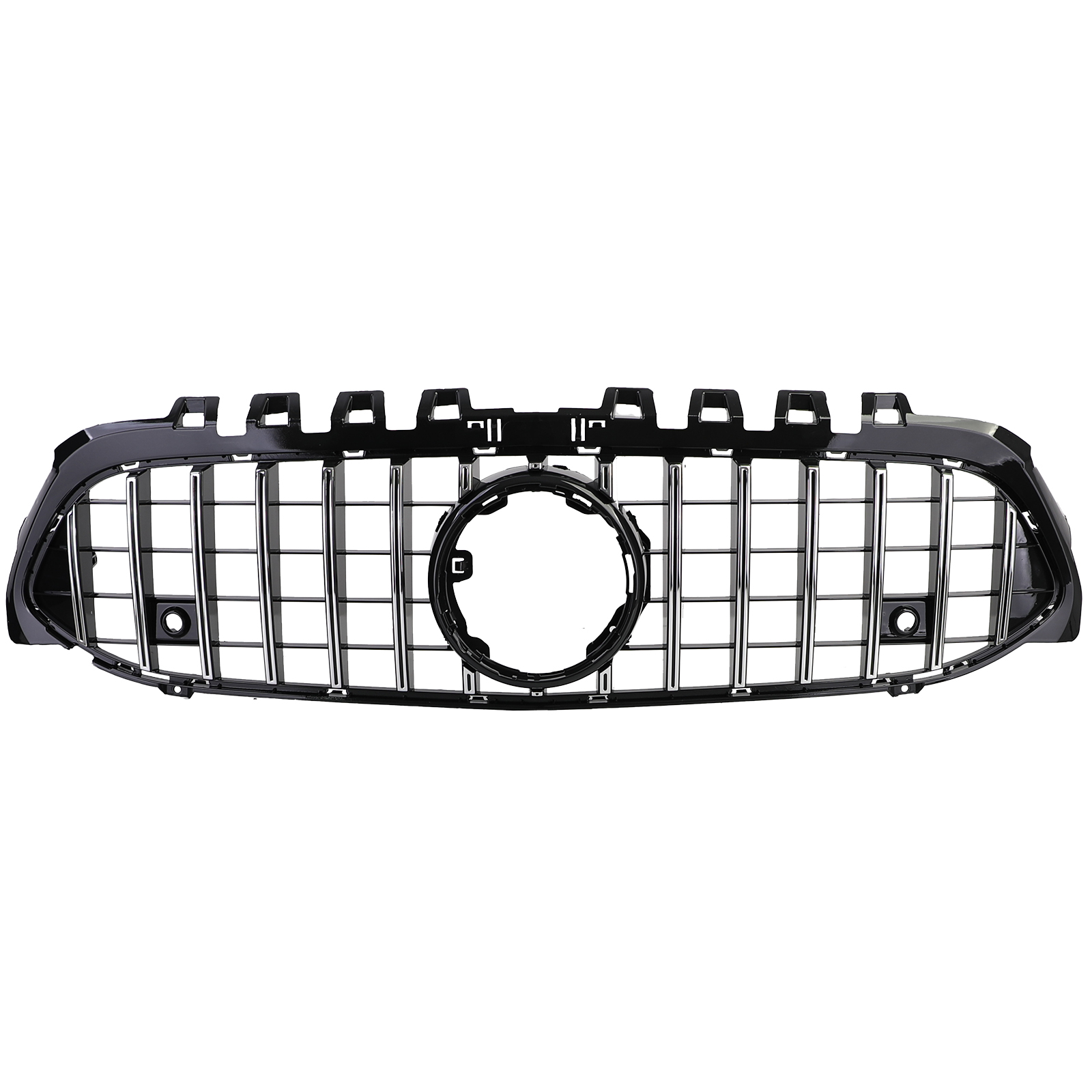 Grill passend voor Mercedes A klasse W177 / V177 GT-Look Chroom/Zwart