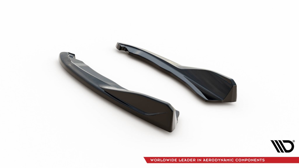 Zij Diffuser passend voor BMW 4 Serie M440i G22 Maxton Glans Zwart V.2