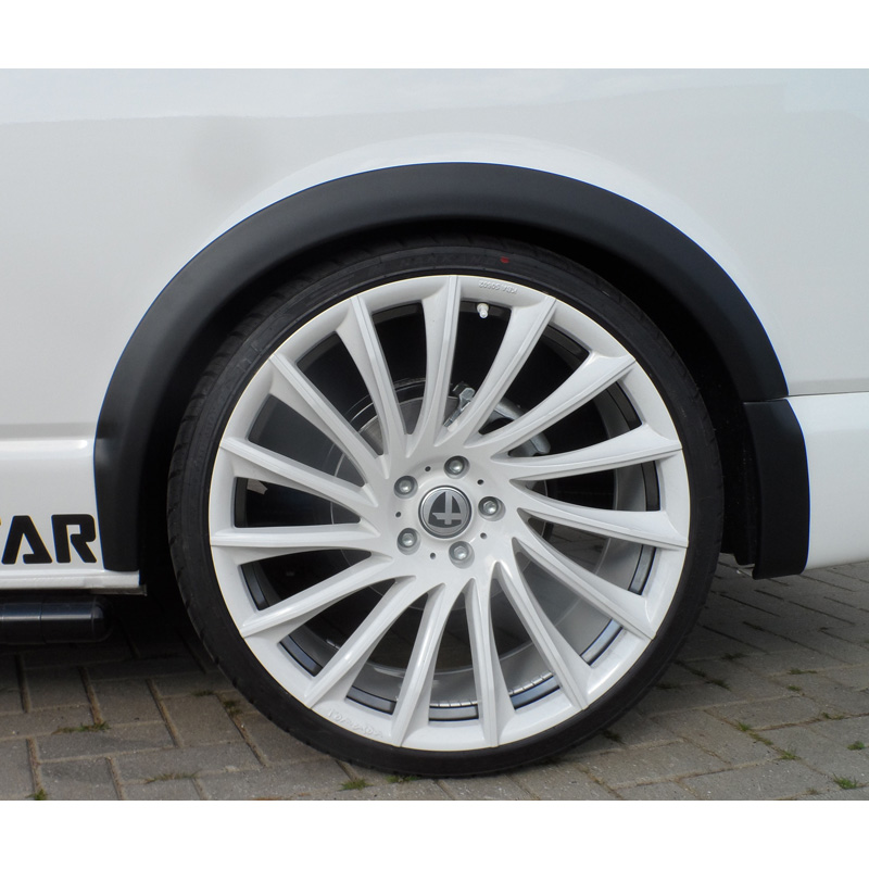 RGM Set Wheel arch extensions  Volkswagen Transporter T6 2015- Short Wheel Base - without sliding doors - Black