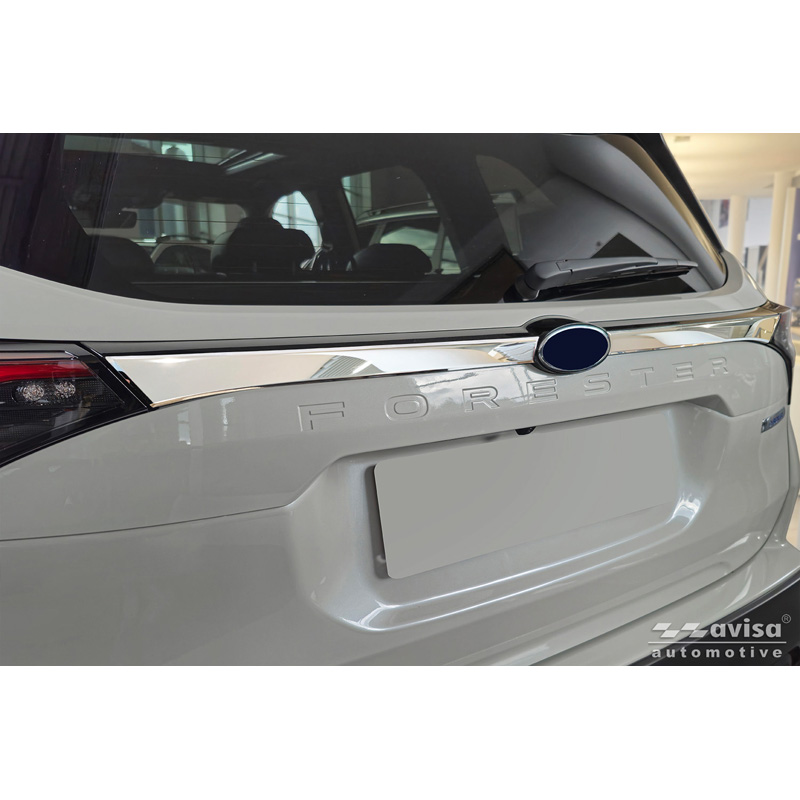 Avisa Chrome Stainless Steel Trunk Tailgate Trim Cover  Subaru Forester VI (SL) 2024-