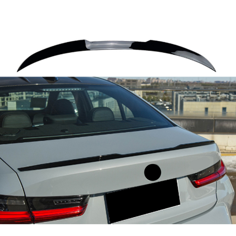 Rear spoiler  BMW 3-Series G20 Sedan 2019- (ABS Glossy Black)