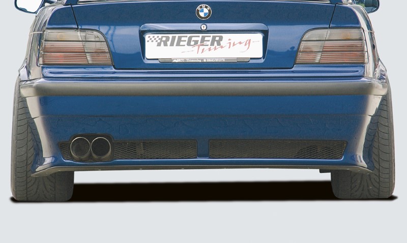 Rearbumper BMW E36 Niet compact Rieger(without PDC)