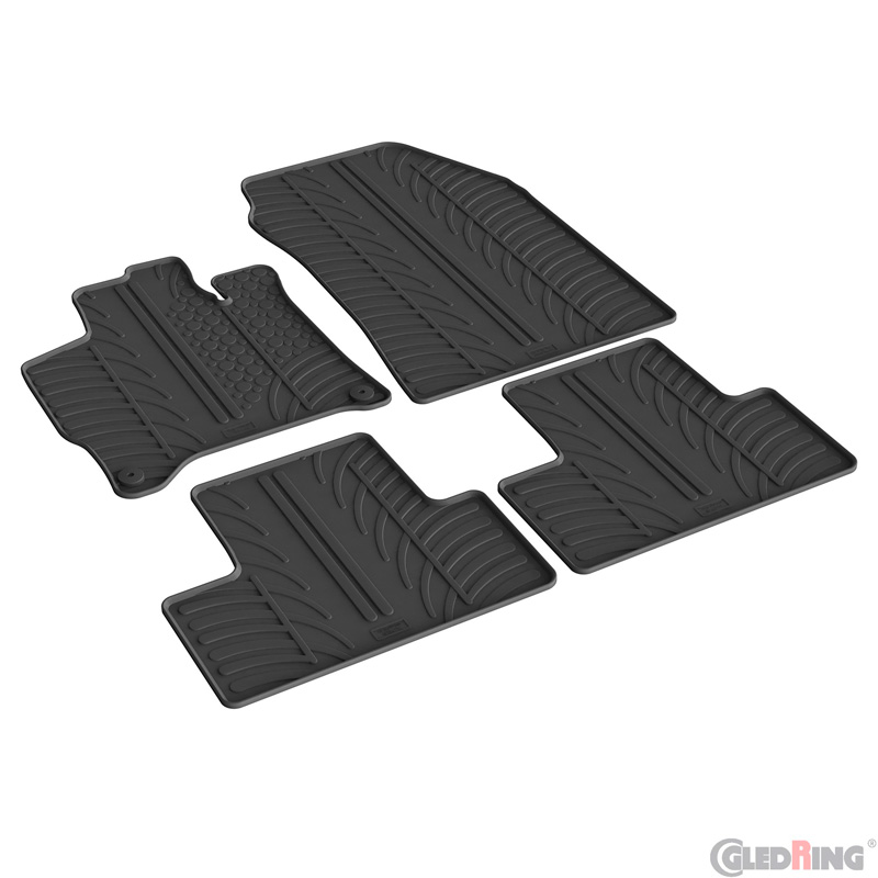 Rubber car mats set  Opel Astra L HB 5-doors MHEV 2024- (T profile 4-pieces)