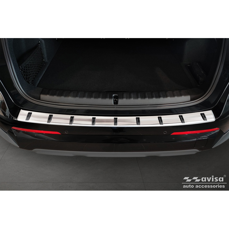 Stainless Steel Rear bumper protector  BMW X1 U11 / X1 U11 xLine 2022- 'STRONG EDITION'