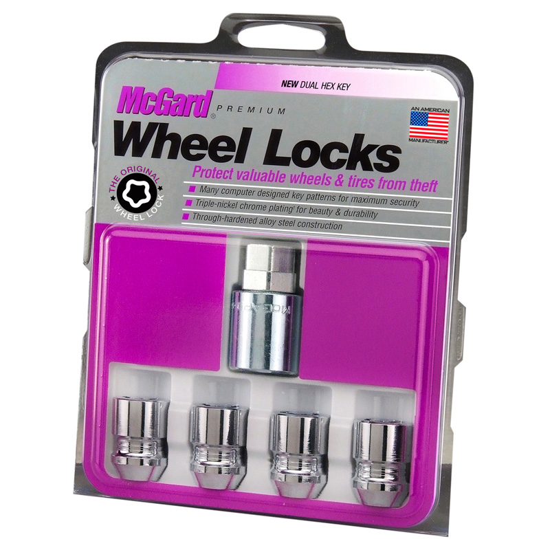 McGard Wheel locking nuts M14x1.50 - Conical - Length 41.6mm (21/22mm hex)