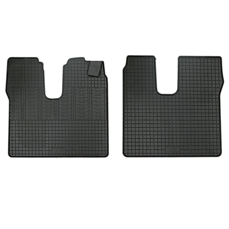 Rubber car mats set  MAN TGX 2007- (2-pieces)