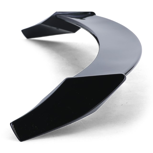 DakSpoiler passend voor Mercedes GLA X156 2014-2019 Piano Black