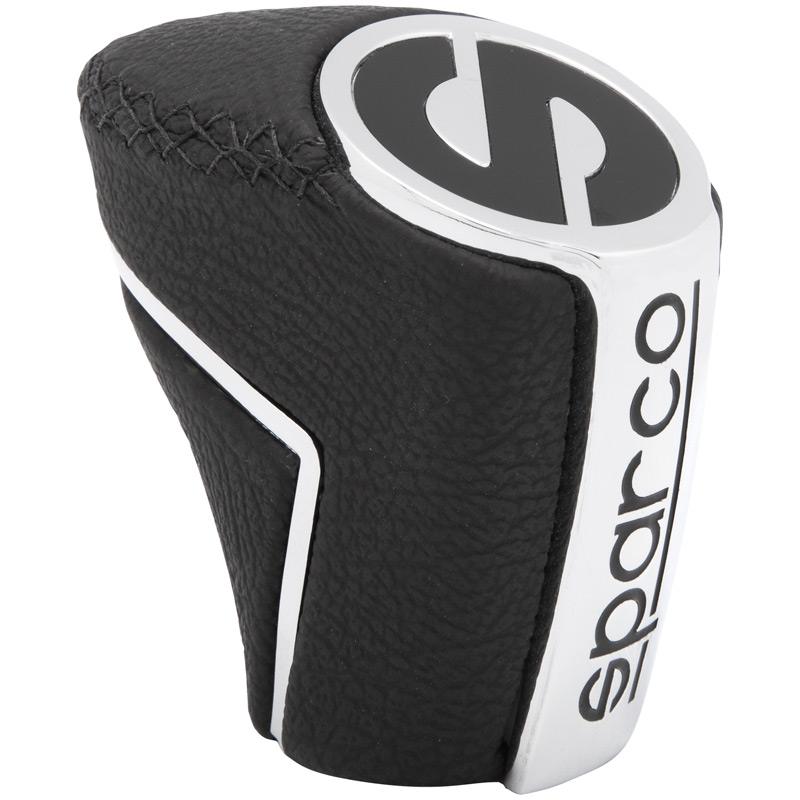 Sparco Gear Knob Classic - Black/Aluminium
