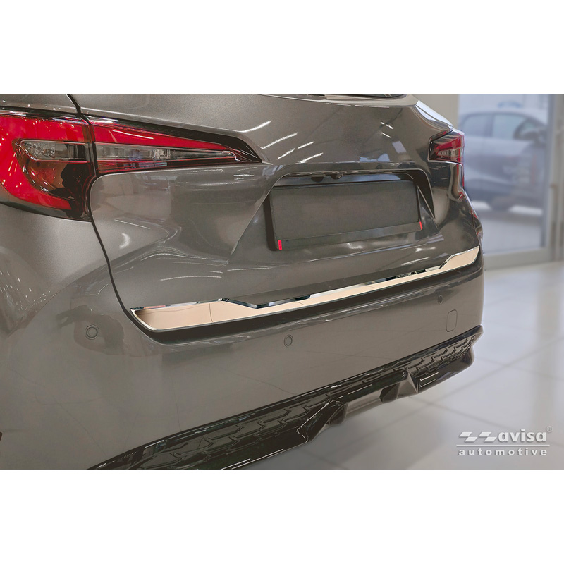 Avisa Chrome Stainless Steel Trunk Tailgate Trim Cover  Toyota Corolla Touring Sports (E21) 2019-