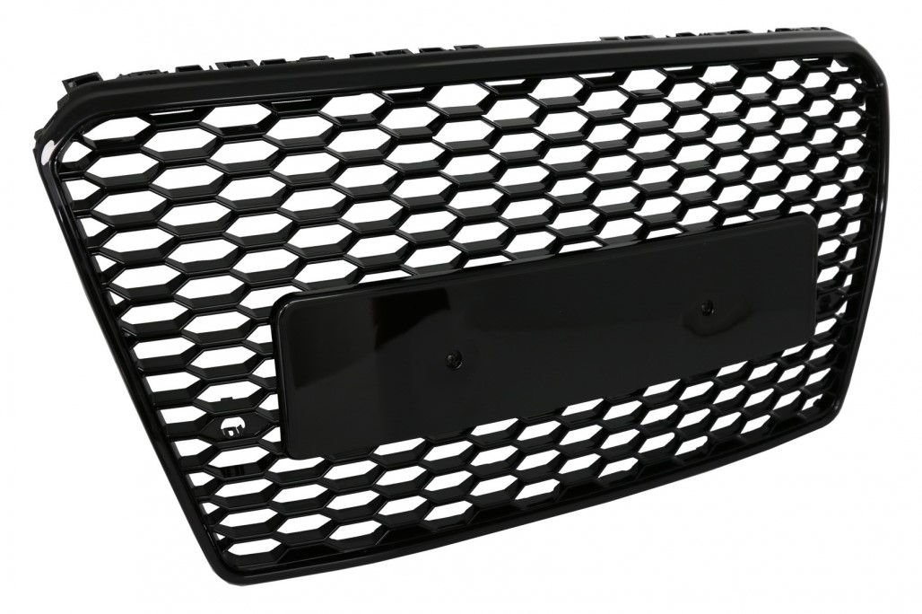 Grill passend voor Audi A7 RS7 10-14 Look Zwart