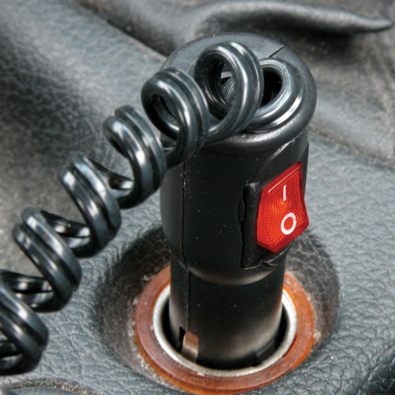 Carpoint Cigarette Lighter Plug with On/Off Switch 12/24V 8A