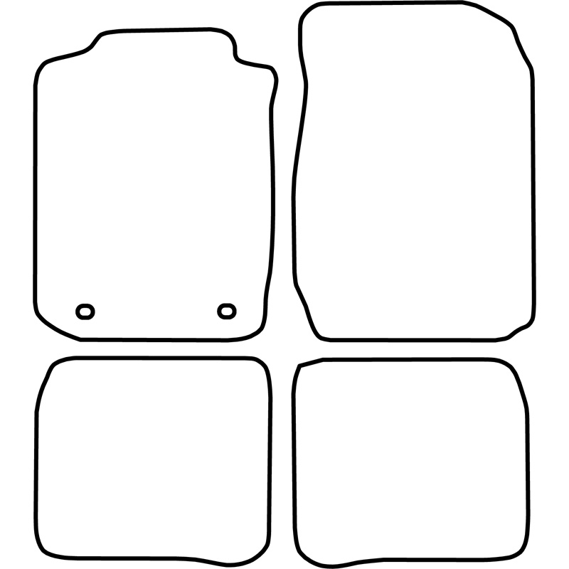 Set car mats  Toyota Corolla 1997-2002