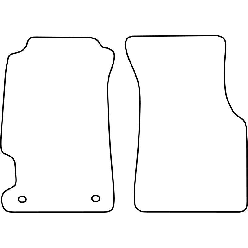 Set car mats  Honda CRX 1993-1996