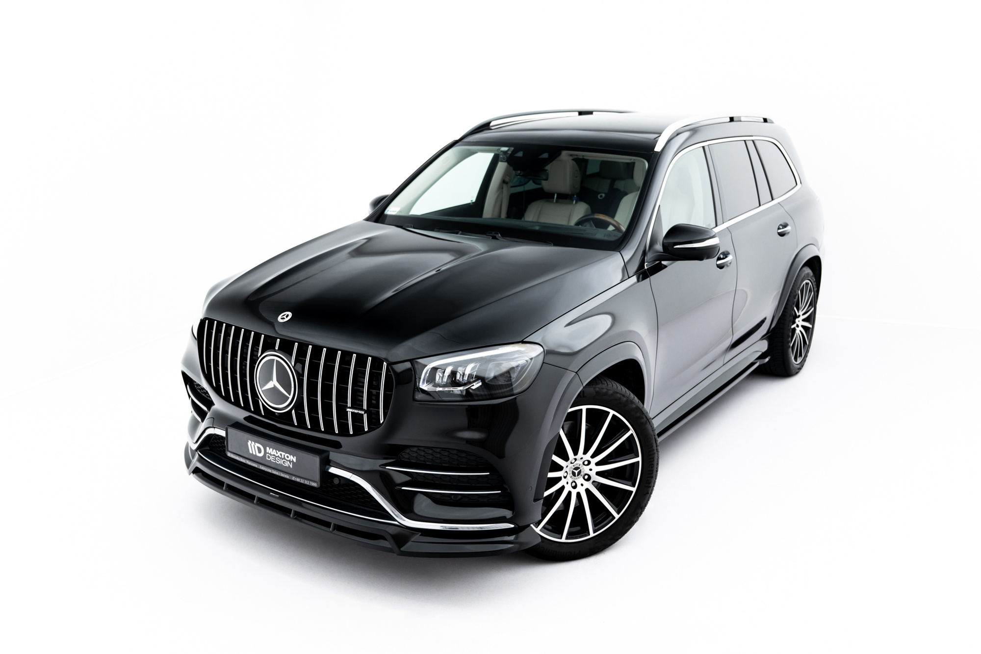Voorspoiler passend voor Mercedes-Benz GLS AMG-Line X167 V.2