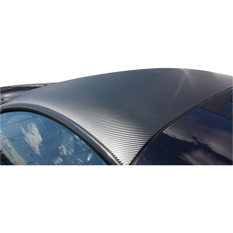 Roll 3D Carbon fiber Film 152x3000cm Black, auto-adhesive