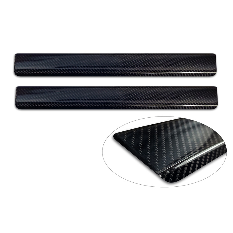 3D Black Carbon Door sill protectors  Mercedes Vito & V-Class 2014-2019 & Facelift 2019- 2-pieces