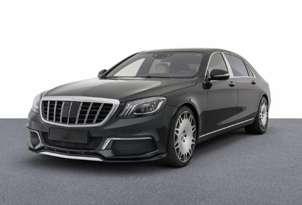 Grill passend voor Mercedes W222 B Design Chroom