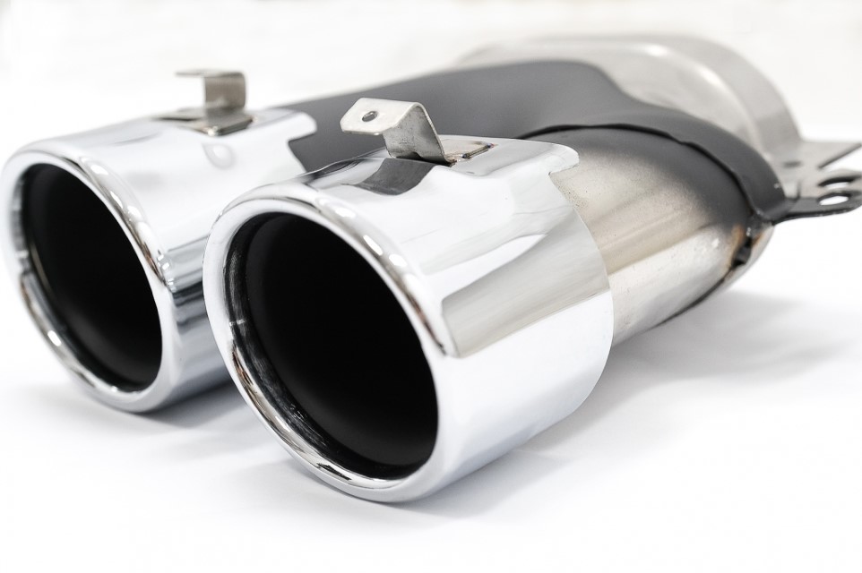 Diffuser passend voor Mercedes GLC X253 (2020-..) Facelift GLC43 incl. Uitlaat Stukken