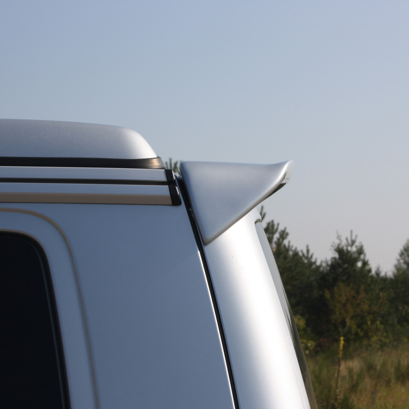 Roof spoiler  Volkswagen Transporter T5 2003-2015 (with hatch) (PU)
