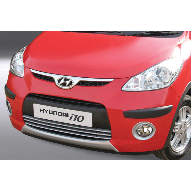RGM Front spoiler 'Skid-Plate'  Hyundai i10 2008-2011 - silver (ABS)