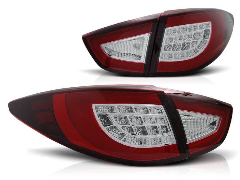 Hyundai IX35 09-13 LED Tube Red Taillights