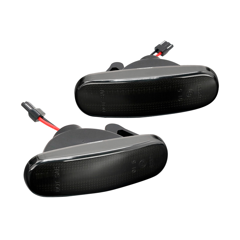 Set LED Side Indicators  Abarth/Fiat miscellany - Smoke - incl. Dynamic Running Light