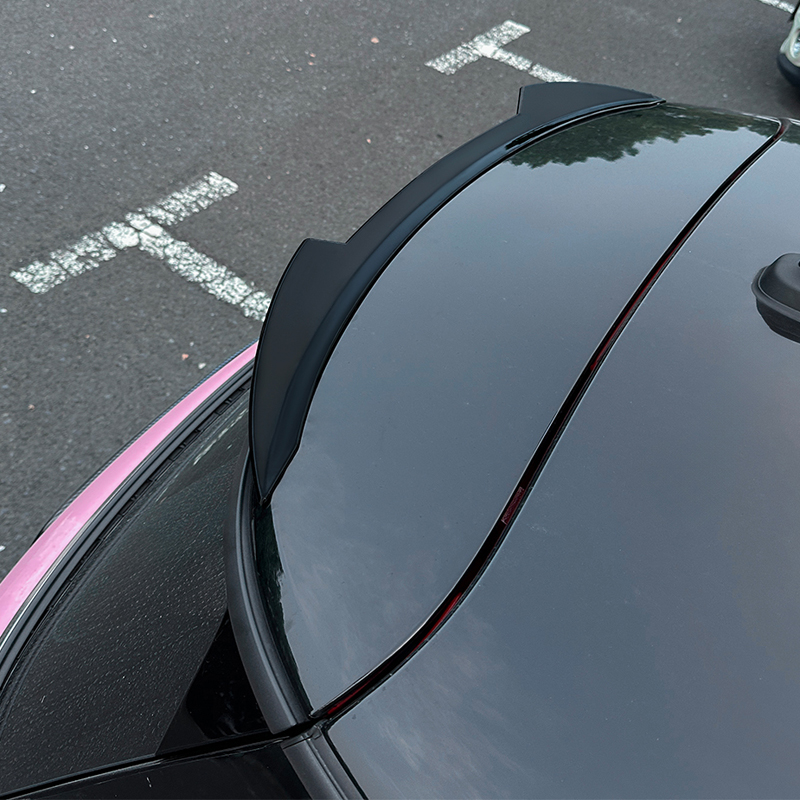Roof spoiler (Spoiler Cap)  Mini F55/F56 One/Cooper/S 2013-2024 excl. JCW/GP (ABS Glossy Black)