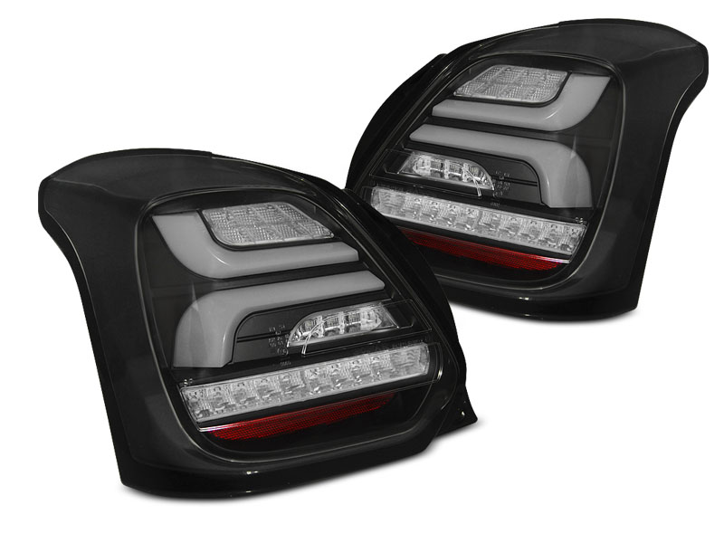 Rear lights Suzuki Swift IV Dynamic LED 2017- Black