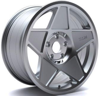 3SDM 0.01 Zilver 8,5x18 5x120 ET35 wheels