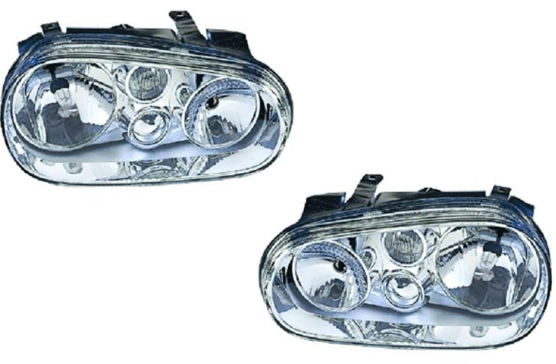 Headlights VW Golf IV Whiteh Foglight