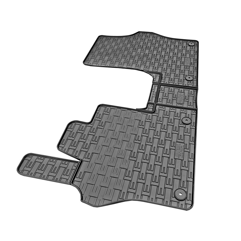 Rubber car mats set  Volkswagen ID.Buzz Bus 2022- (3-pieces)
