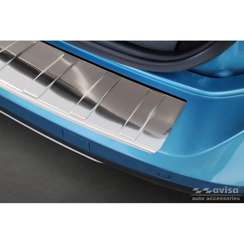 Stainless Steel Rear Bumper Protector  Ford Tourneo Connect III 2022- 'Ribs'