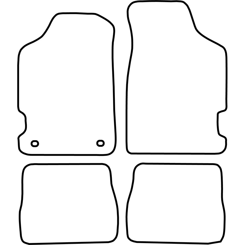 Set car mats  Citroen Saxo 2000-2003