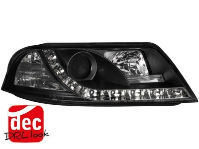 Headlights VW Passat 3BG Devil Eyes Dayline Black