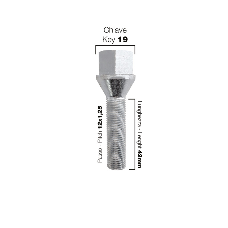 Simoni Racing Aluminium Wheel Spacer Kit - 2x16mm(FA) - 2x20mm(RA) (Hub 58,1mm) including wheel bolts -  Alfa Romeo various