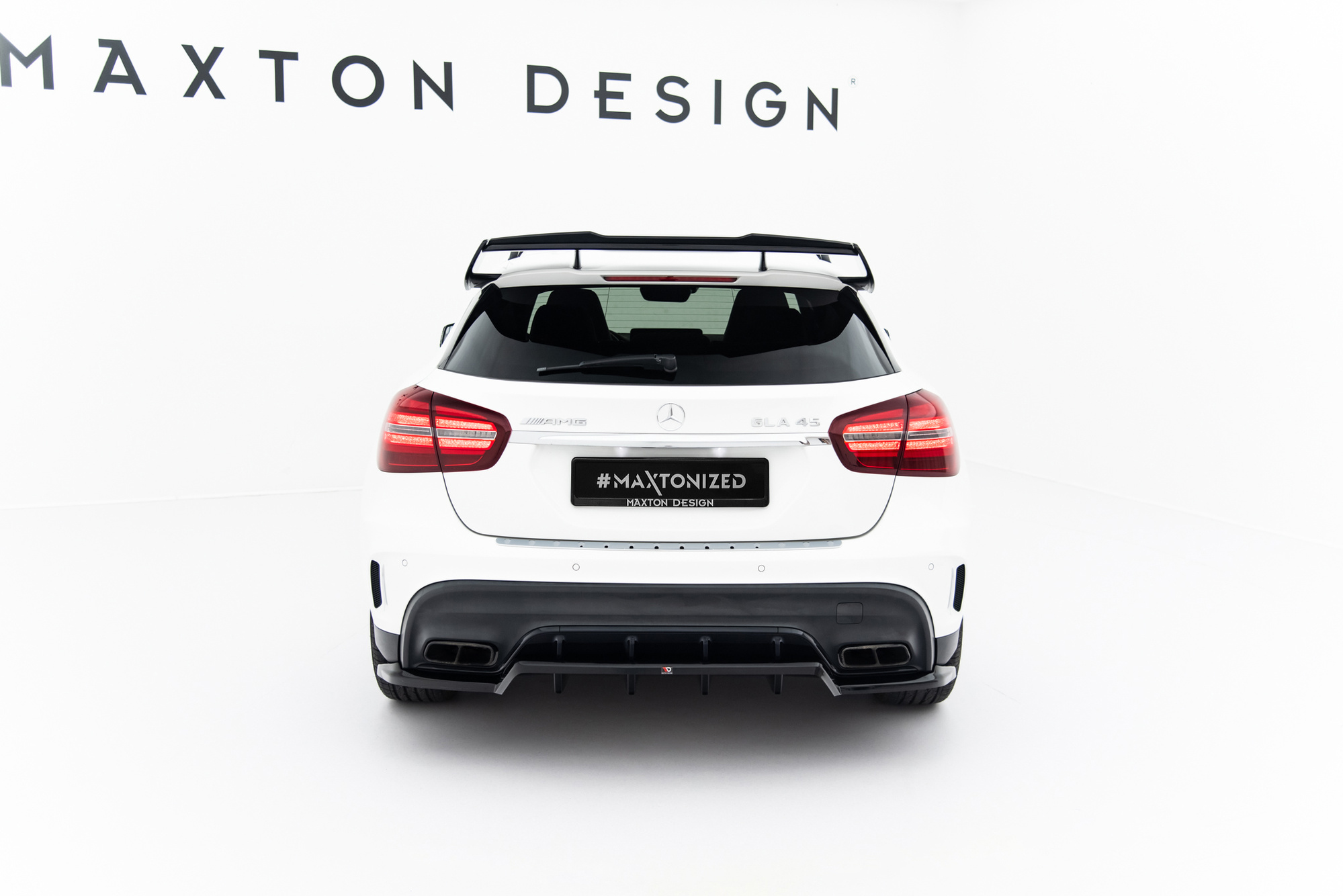 Diffuser passend voor Mercedes-Benz GLA 45 AMG X156 Facelift